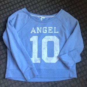BABY BLUE VICTORIA’S SECRET SWEATSHIRT